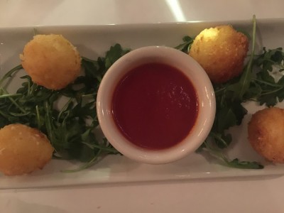 Risotto Balls At Martha's Vineyard Italian Restaurant La Soffitta