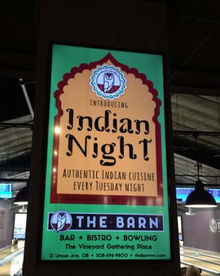 Indian Night Cuisine At The Barn Bowl & Bistro Martha's Vineyard Dining Out Off-Season