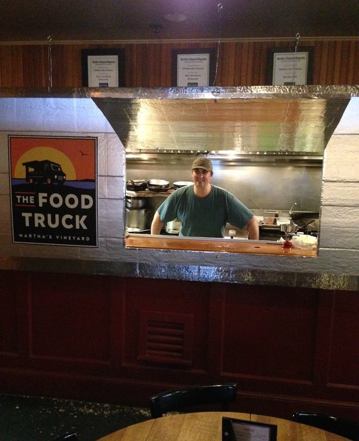 Oak Bluffs Restaurant Offshore Ale Adds The Food Truck Chef Josh Aronie Martha's Vineyard New Restaurants