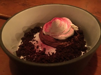 Good Desserts On Martha's Vineyard 20 By Nine cocoa and coffee cookie crumb