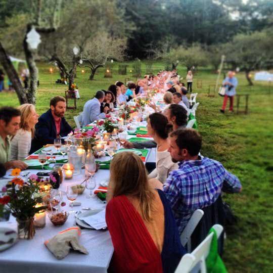 Martha's Vineyard Pop Up Dinners Makers Table From Farm Field Sea