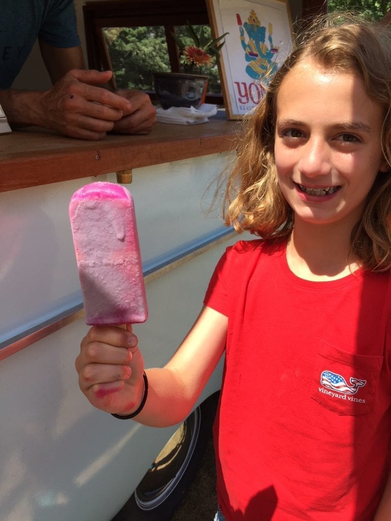 Martha's Vineyard Food Truck Yommi Frozen Healthy Superfood Popsicles