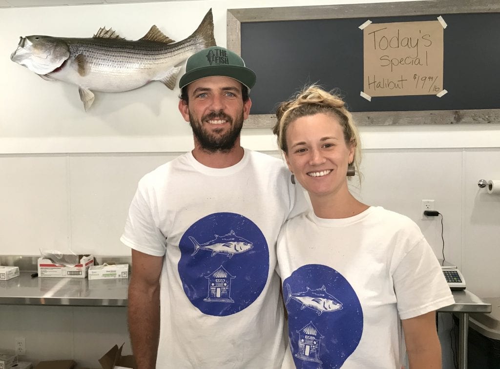 The Fish House Owners Tyler and Shane Gibson Martha's Vineyard Fish Markets