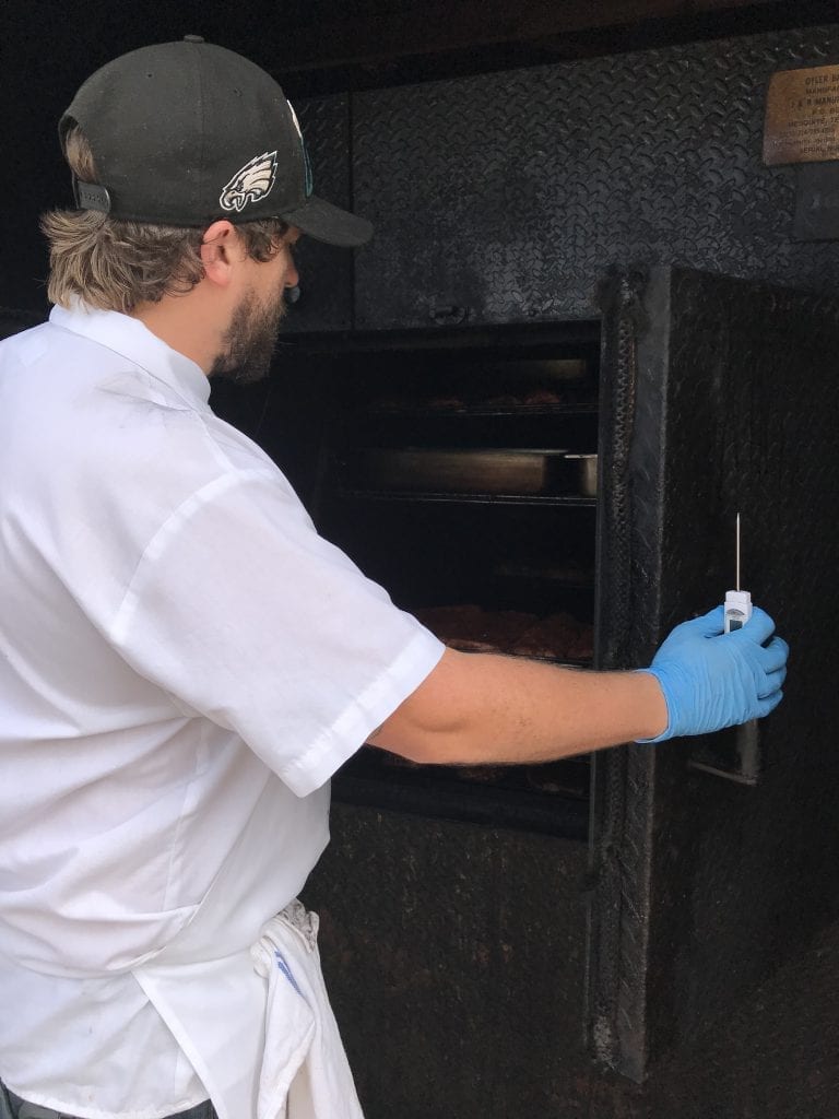 Sea Smoke Chef Owner Dan Sauer Roasting BBQ Oak Bluffs Takeout Lunch Martha's Vineyard