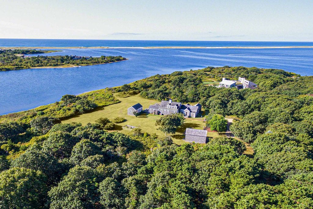 55 Kings Point Way Edgartown MA 02539 Martha's Vineyard Edgartown Great Pond Waterfront Home For Sale Point B Realty Exclusive Listing