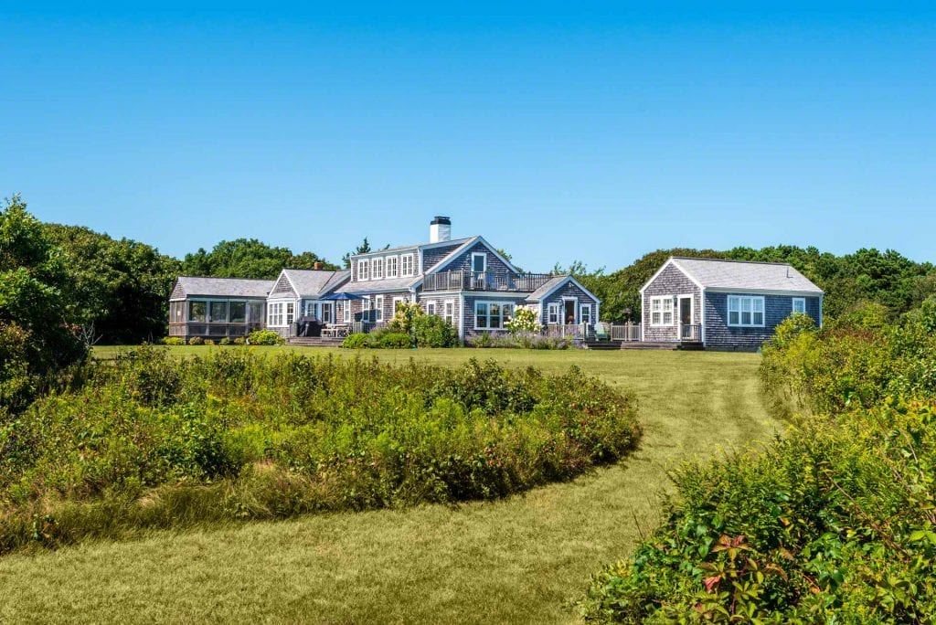 Edgartown Great Pond Waterfront Home 55 Kings Point Way Edgartown MA 02539 Main House And Guest Cottage Point B Realty Exclusive Listing