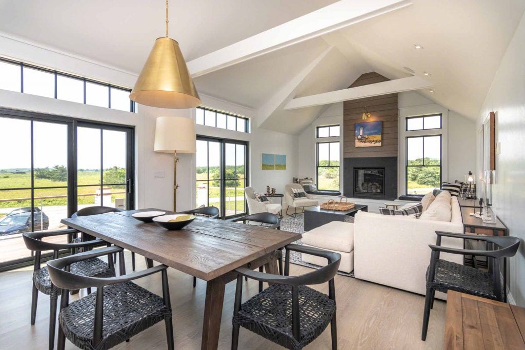 Martha's Vineyard Vacation Rentals Newly Listed Chic Coastal Retreat Great Room Point B Featured Rental For Summer 2020