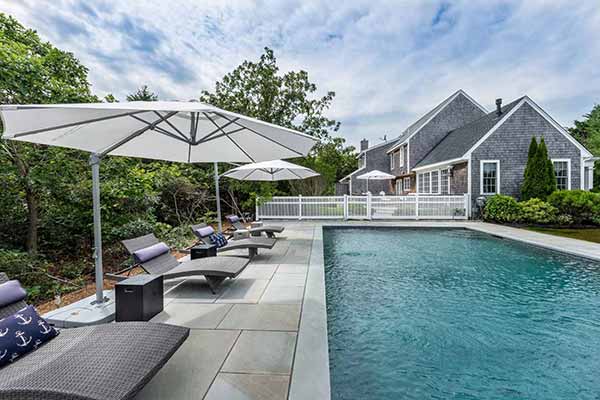 Martha's Vineyard Vacation Rentals August Summer 2020 - Katma Luxury Getaway With Pool Point B Realty Exclusive Rental Listing