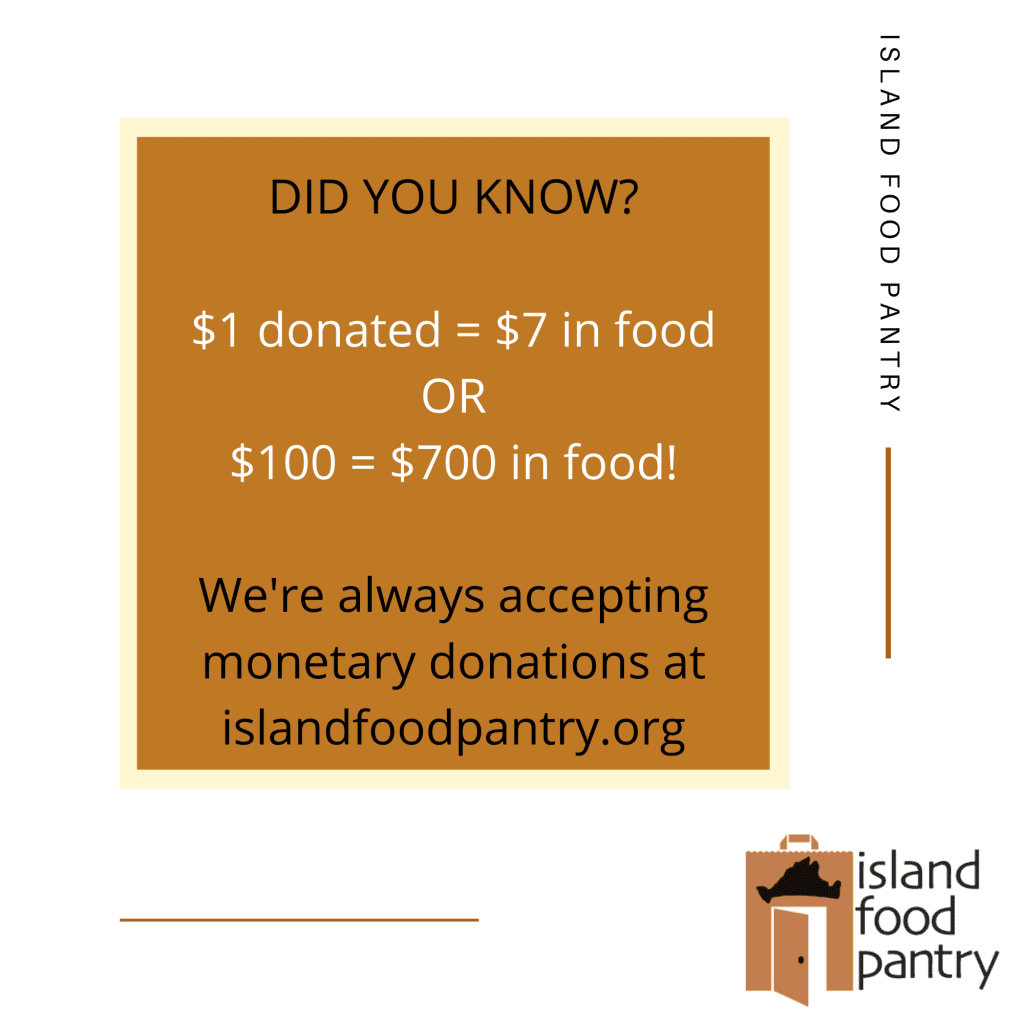 Join Us For Giving Tuesday Support The Island Food Pantry Help Raise At Least $5000 Sponsored By Point B Realty