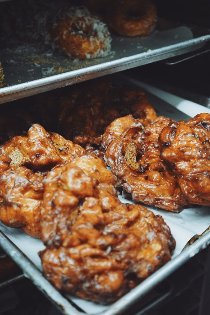 SHOP LOCAL MV This Holiday Season - Apple Fritters | Back Door Donuts