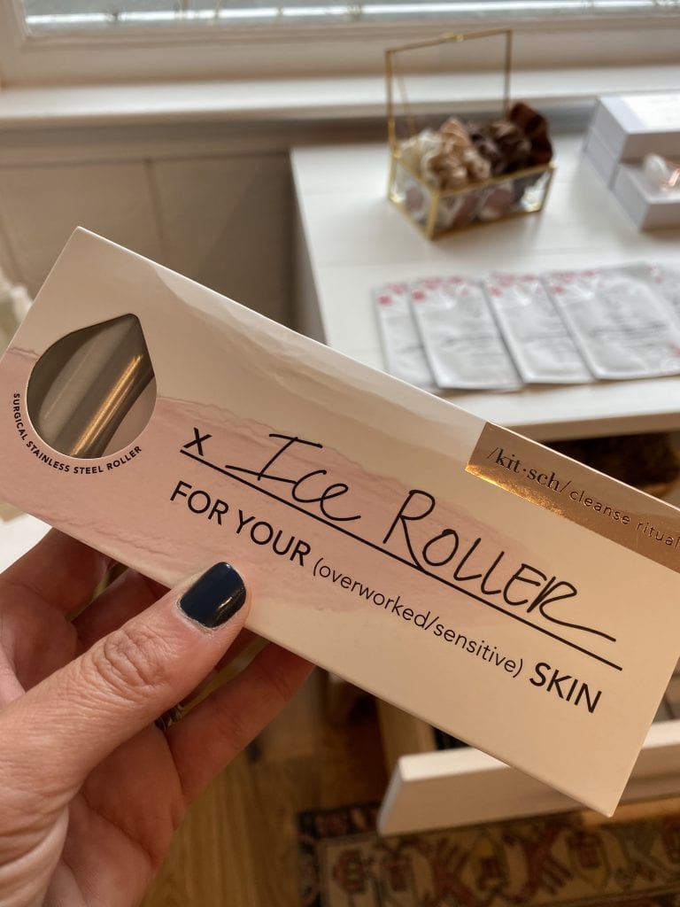 Ice Roller for Eyes At Botanical Beauty Boutique Spa Edgartown 
Martha’s Vineyard Clean Beauty