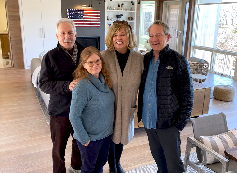 Vacation Rental Guest Services Manager Job Opportunity At Point B Realty On Martha's Vineyard Point B Team Members (Right to Left): Win Baker, Wendy Harman, Tina Miller, Joe Barkett