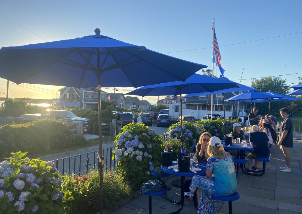 The Homeport Restaurant And Oyster Bar In Menemsha Reopens On Martha's Vineyard Dining On The Patio
Where to eat on Martha's Vineyard 
Martha's Vineyard 
Dining on Martha's Vineyard
Outdoor Dining 