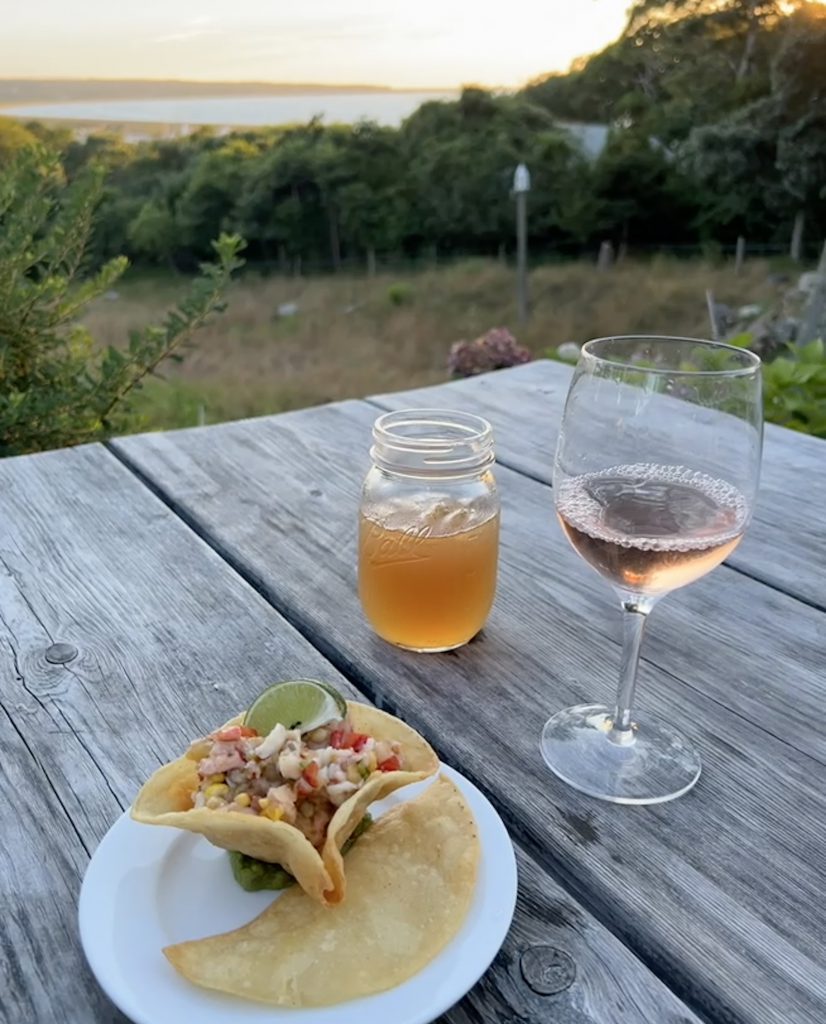 The Beach Plum Restaurant
Martha's Vineyard 
Summer 2022
Water View
Chef Jenny DeVivo
Up Island
Chilmark
Menemsha 
Dining outside 
Eat Local
Lobster
Rose all day 