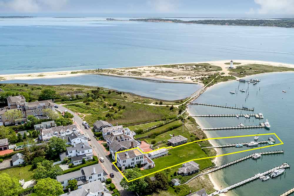 New Martha's Vineyard Vacation Rentals For Summer 2023 From Point B Vacation Rentals Waterfront Captain's House With Sweeping Edgartown Harbor Views On North Water Street
