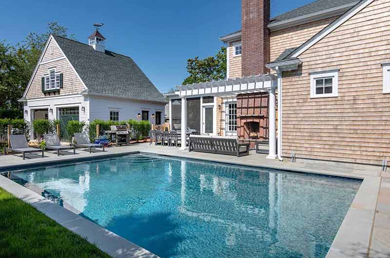 Enjoy Special Summer Savings On Some Luxurious Martha's Vineyard Vacation Rentals In-Town Modern Colonial With Pool