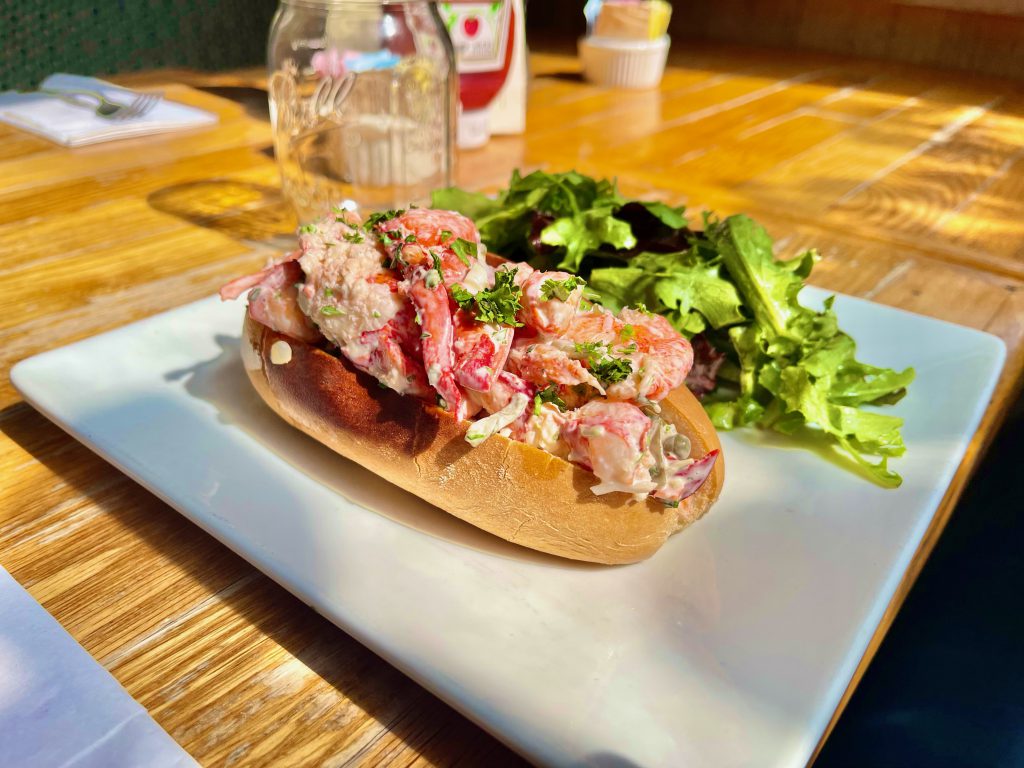 Where to Eat Lobster Rolls on Martha's Vineyard Luck Hanks Cold Lobster Roll Edgartown