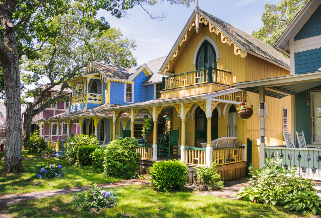 How to Spend the Perfect Day in Oak Bluffs Visit the Gingerbread Cottages in the Campground