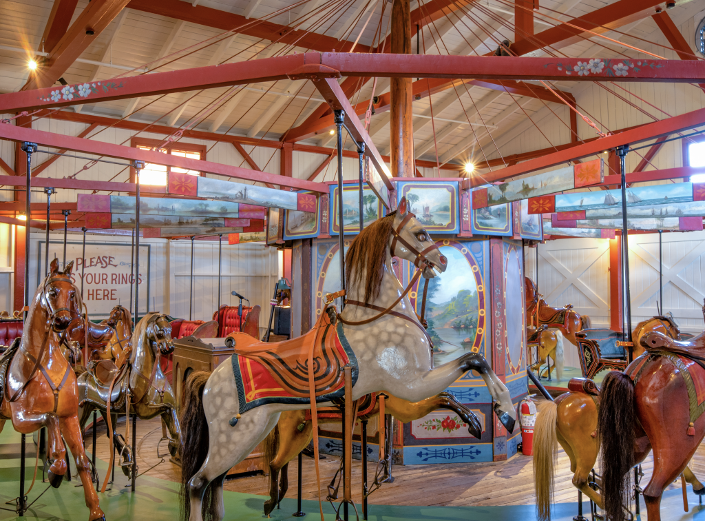 Top Family-Friendly Activities and Attractions on Martha's Vineyard Flying Horses Carousel In Oak Bluffs