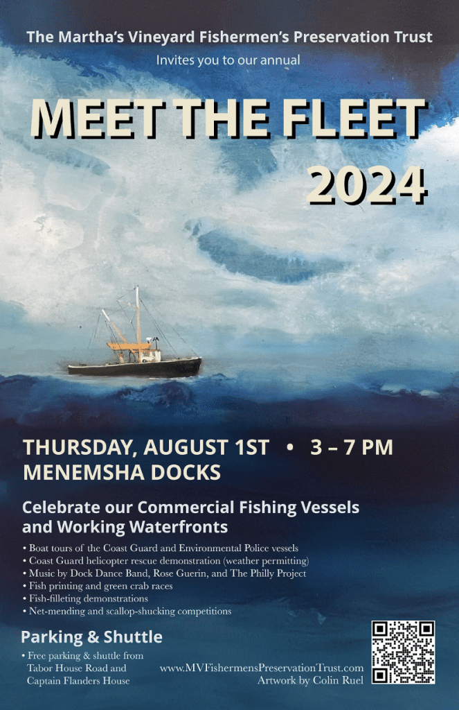 How to Have the Perfect August on Martha's Vineyard Meet The Fleet Fishing Boats Menemsha